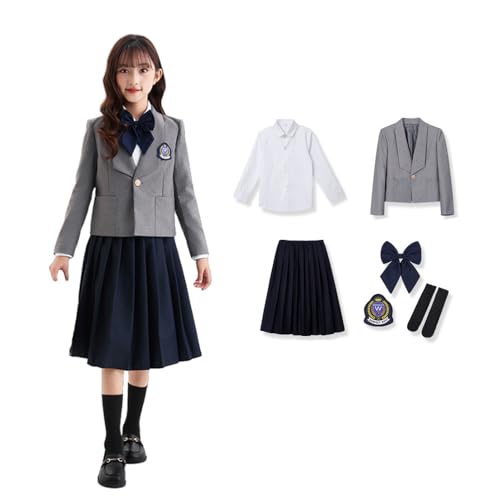 卒業式　女の子　140センチ　セットアップ　スーツ　上下 楽天市場】卒業式 スーツ 女の子 小学生 4点セット 150 160 165